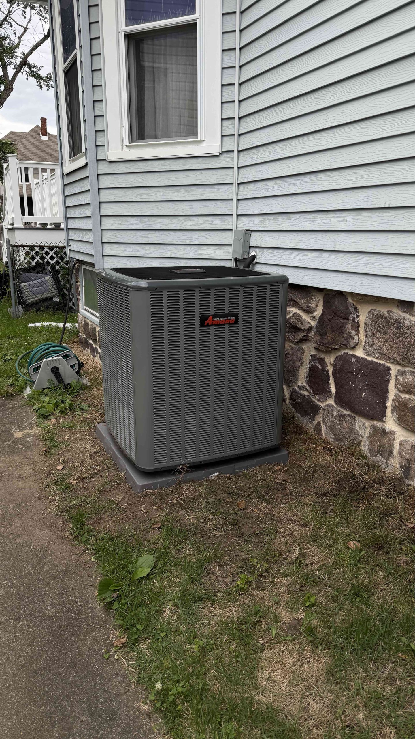 Focus HVAC condenser